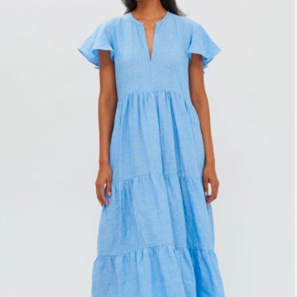 Oliphant V Neck Maxi